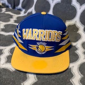 Blue and yellow Golden state warriors SnapBack